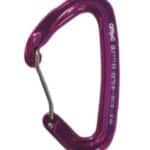 Mosquetón Ultraligero Gatillo Alambre - Qi'Roc Wifi Color Morado