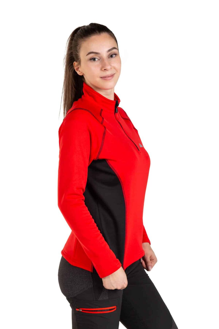 Forro Polar Power Hot Color Rojo, Vista 3