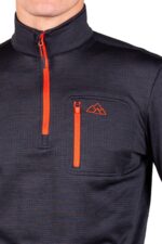 Forro polar Raptor Black Color Rojo, Vista 3