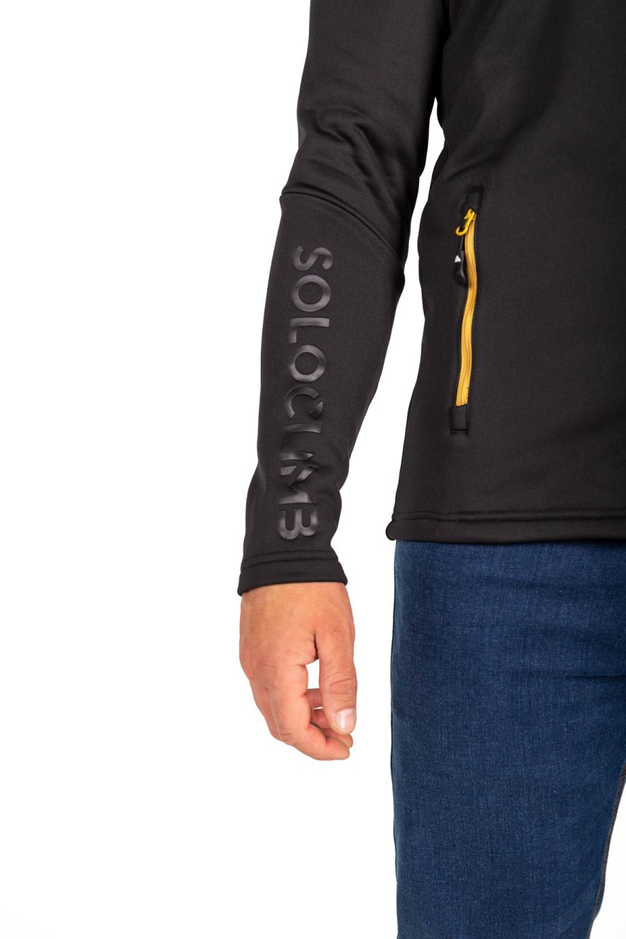 Forro Polar Veletta Color Negro, Vista 3