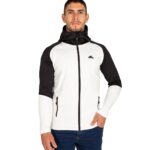 Chaqueta Polar Térmica de Montaña con Capucha Veletta Hombre