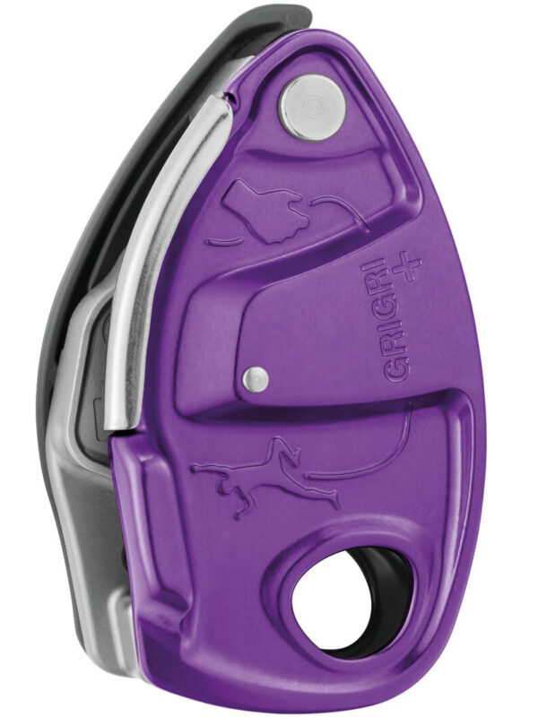 Asegurador Petzl Grigri+ Morado