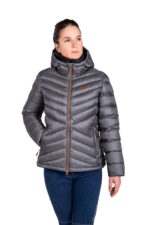 Chaqueta Valhalla Gris y Naranja Frontal