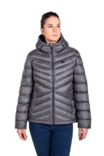 Chaqueta Valhalla Gris y Negro Frontal