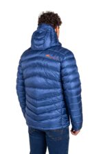 Chaqueta Ragnarok Azul y Naranja Espalda Personalizada