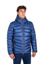 Chaqueta Ragnarok Azul y Naranja Frontal Personalizada