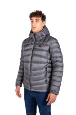 Chaqueta Ragnarok Gris y Negro Izquierda Personalizada