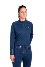 Camiseta Térmica Merino Rex Mujer Marino Personalizada