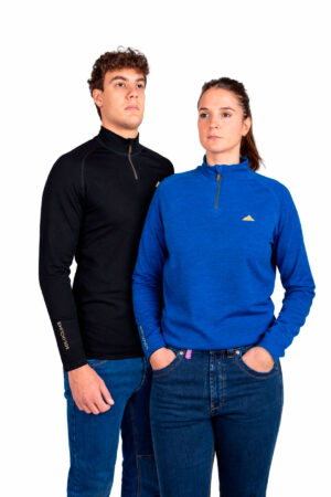 Jersey Merino Rex Unisex – Lana Merino para Uso Diario y Montaña