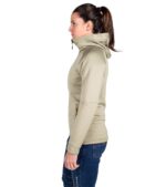 Forro Polar Veletta Mujer Beige, Vista de Perfil