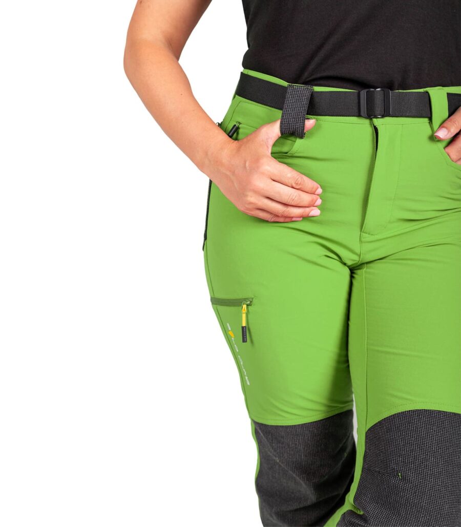 Pantalón Lavaredo Mujer Verde, detalle de Bolsillo