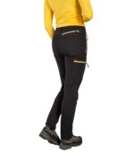 Pantalón Badille Mujer Negro, Vista Trasera Tres Cuartos