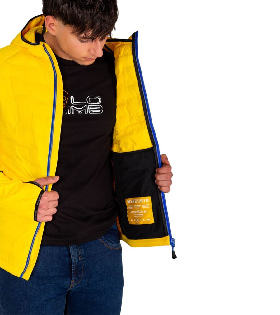 Chaqueta térmica de forro polar con capucha Mercurio - Imagen 14