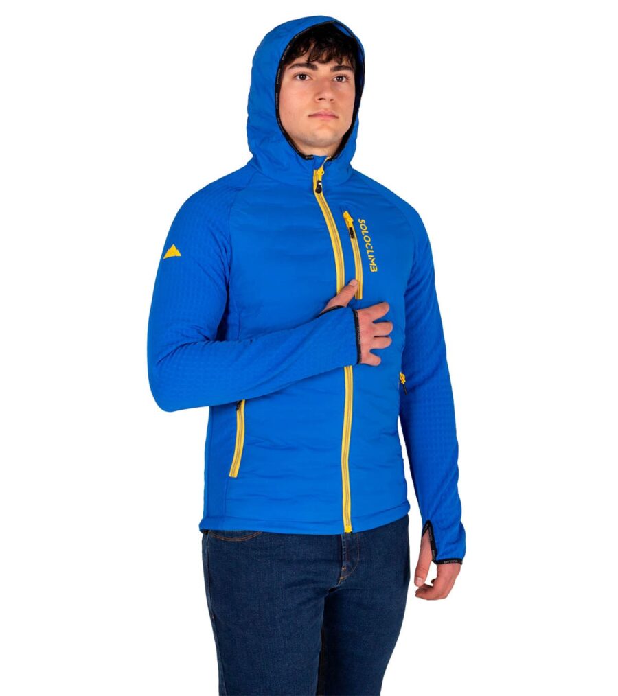 Chaqueta térmica de forro polar con capucha Mercurio - Imagen 11