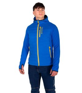 chaqueta mercurio hombre azul frontal cerrada