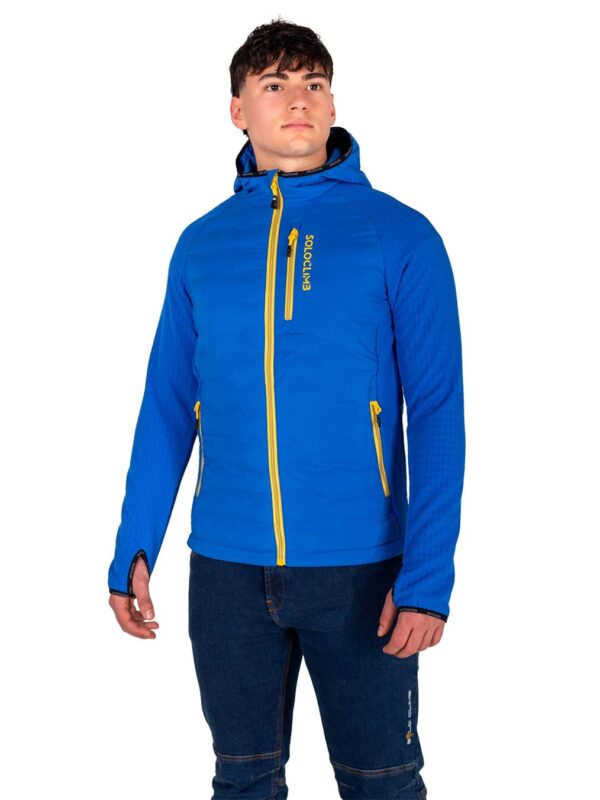 Chaqueta térmica de forro polar con capucha Mercurio