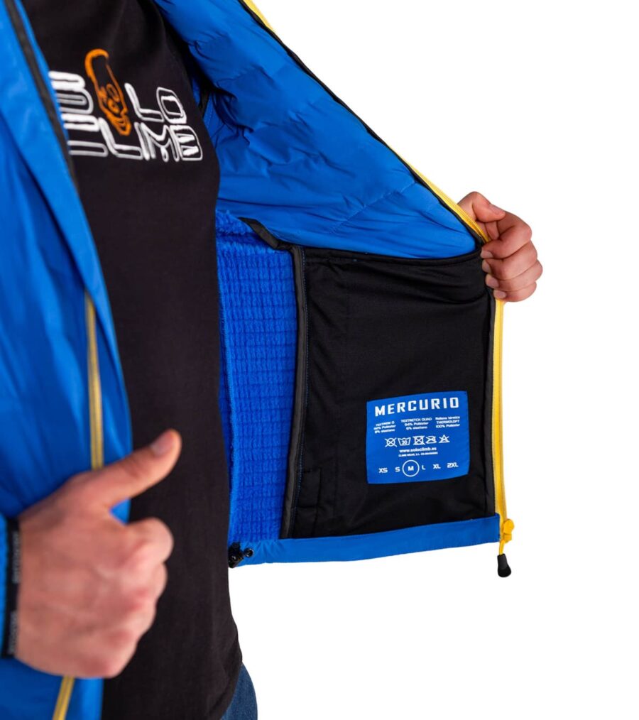 Chaqueta térmica de forro polar con capucha Mercurio - Imagen 15