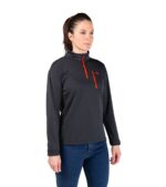 Forro polar Raptor Black mujer Color rojo, vista ladeada