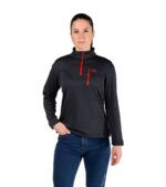 Forro polar Raptor Black mujer Color rojo, vista frontal