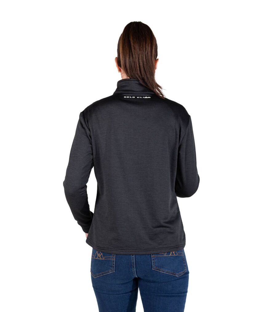 Forro polar Raptor Black mujer vista espalda