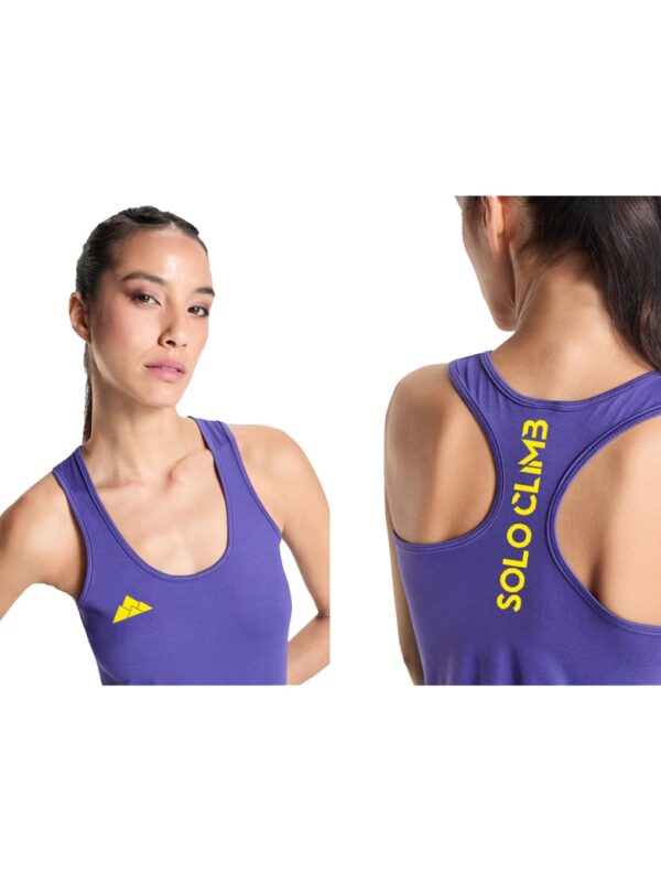 CAMISETA DE TIRANTES NIKITA COLOR MORADO