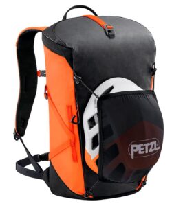 MOCHILA PORTAMATERIAL DE PETZL NARANJA FRONTAL
