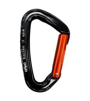 Mosquetón Racing de Qi’Roc Recto con Dientes Antideslizantes y Keylock