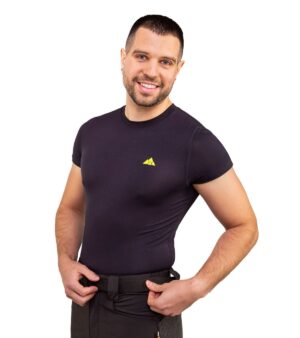 Camiseta Térmica Skin Fresh Azul marino, modelo 2 Imagen 2