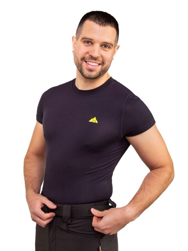 Camiseta Térmica Skin Fresh Azul marino, modelo 2 Imagen 2