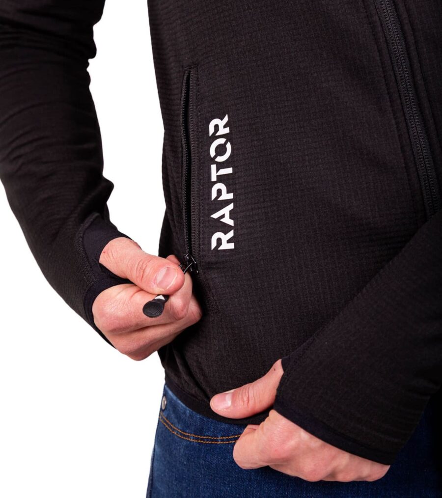 Chaqueta técnica de Forro Polar Transpirable para Montaña Raptor Jacket Unisex - Imagen 5