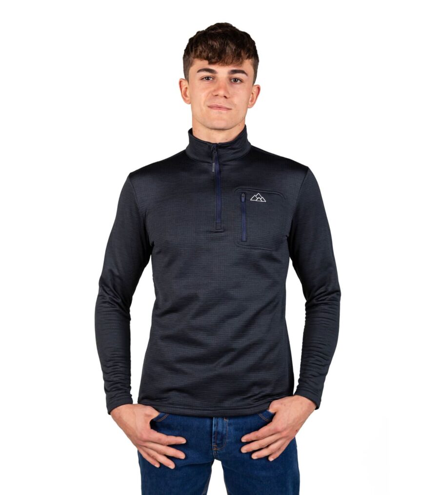 Forro Polar de Montaña Transpirable Raptor Black Hombre - Imagen 18