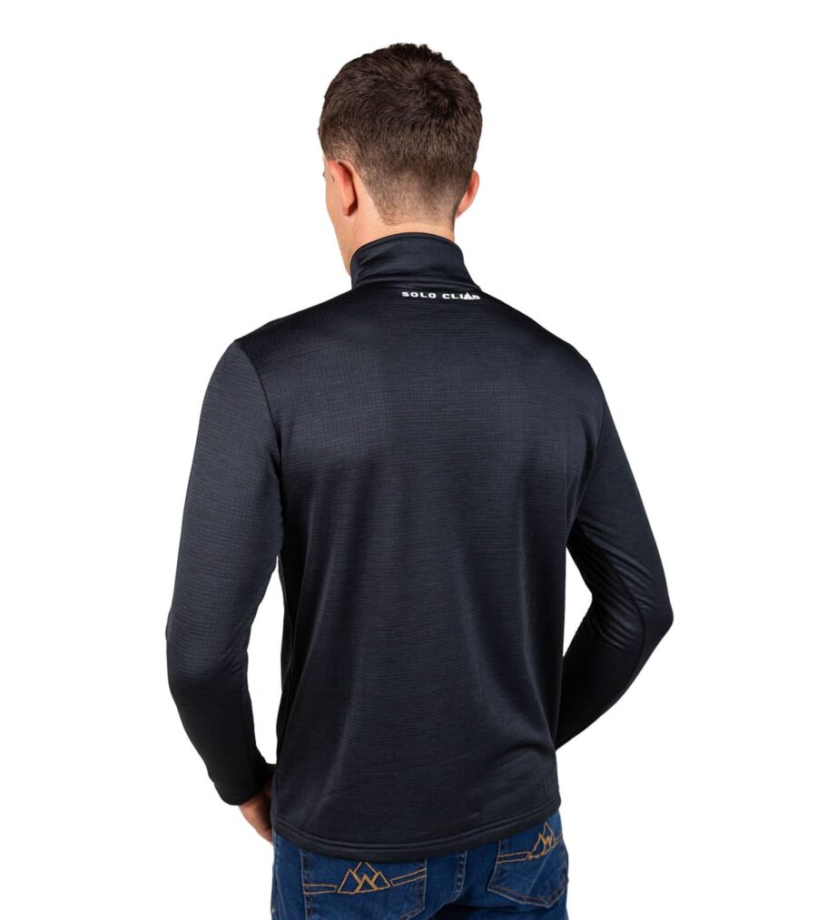 Forro Polar de Montaña Transpirable Raptor Black Hombre - Imagen 2