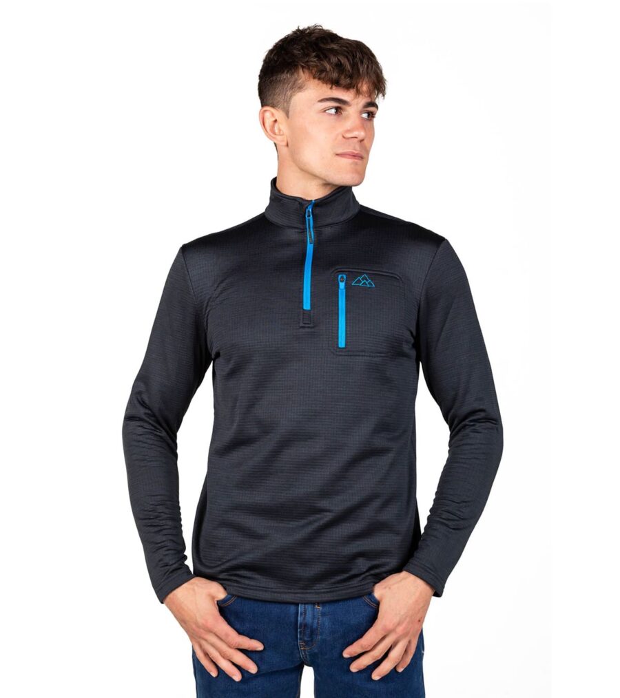 Forro Polar de Montaña Transpirable Raptor Black Hombre - Imagen 13
