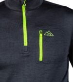 Forro Polar de Montaña Transpirable Raptor Black Hombre - Imagen 9