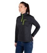 Forro Polar de Montaña Transpirable Raptor Black Mujer - Imagen 3