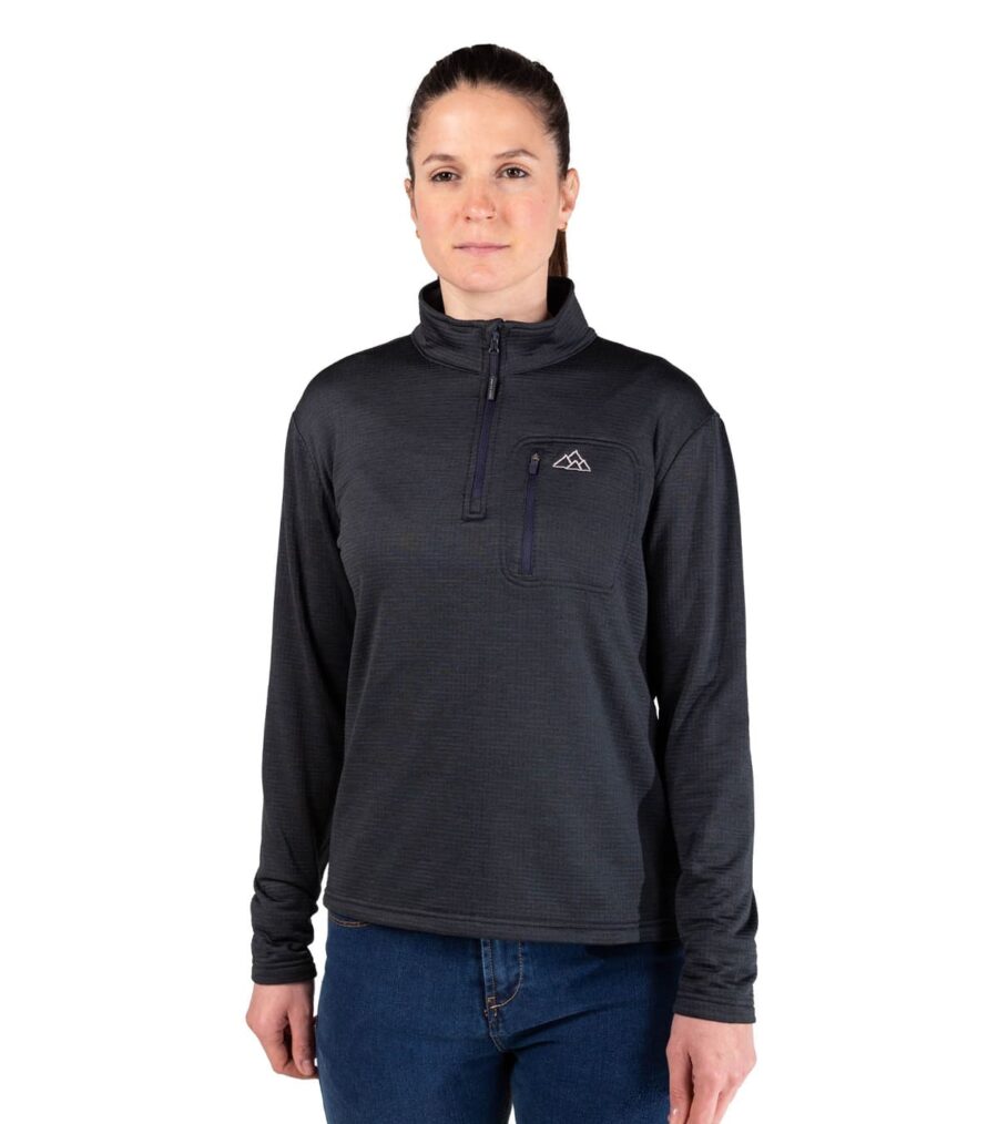 Forro Polar de Montaña Transpirable Raptor Black Mujer - Imagen 20