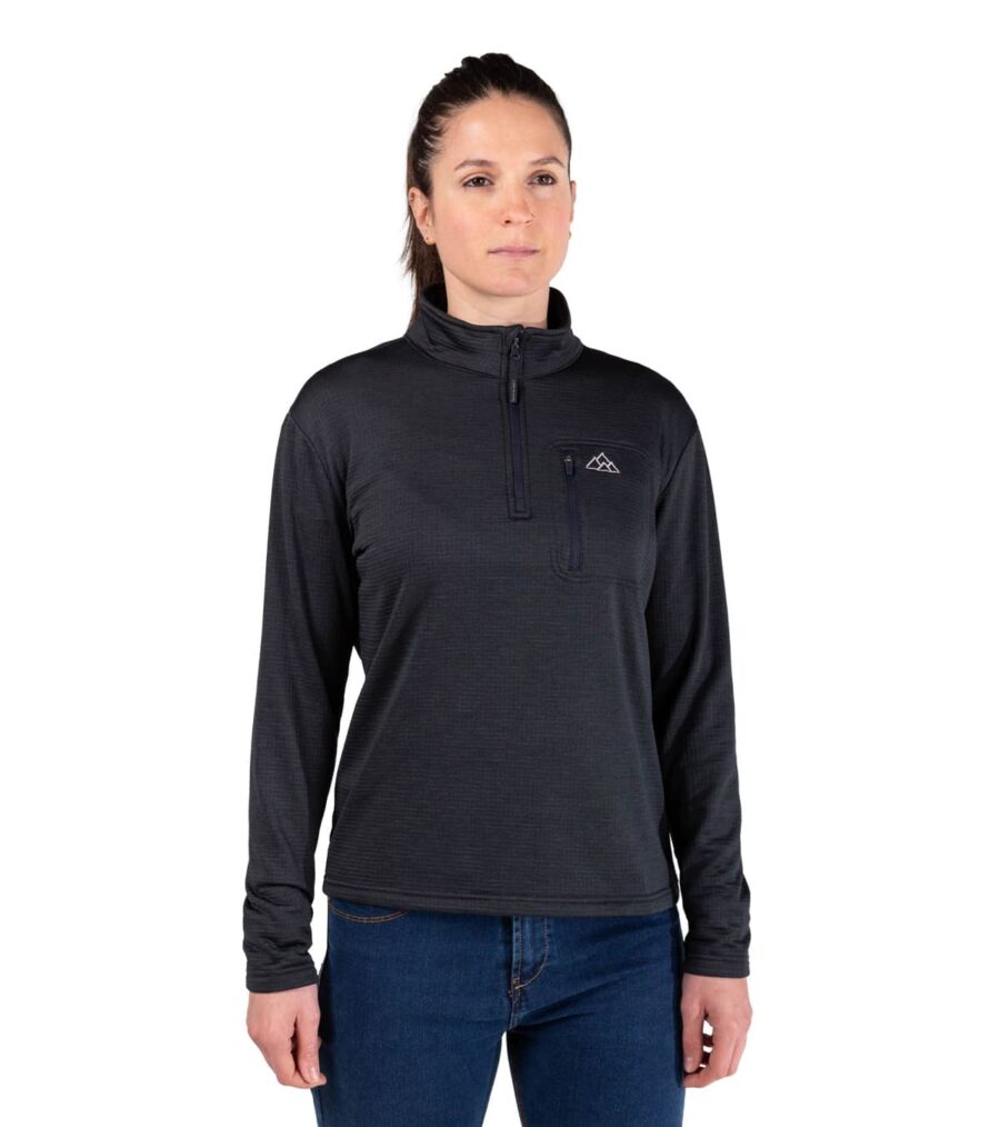 Forro Polar de Montaña Transpirable Raptor Black Mujer - Imagen 19