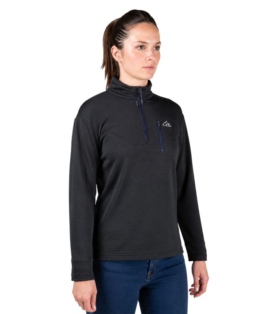 Forro Polar de Montaña Transpirable Raptor Black Mujer - Imagen 18