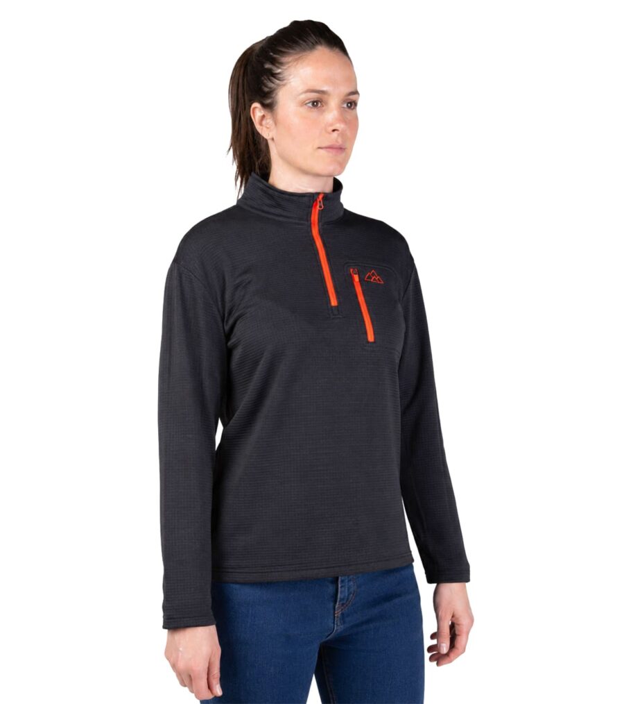 Forro Polar de Montaña Transpirable Raptor Black Mujer - Imagen 12