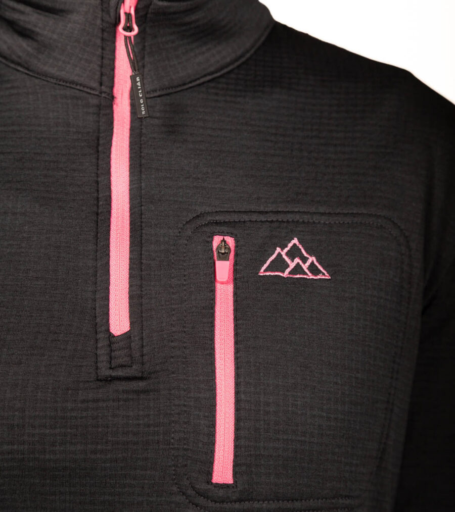 Forro Polar de Montaña Transpirable Raptor Black Mujer - Imagen 9