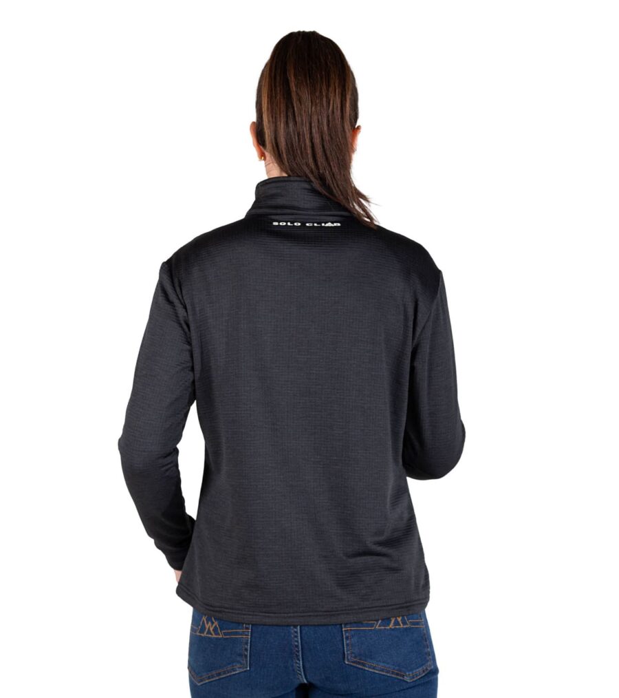 Forro Polar de Montaña Transpirable Raptor Black Mujer - Imagen 2