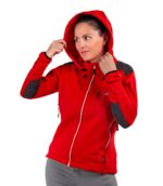 Forro Polar de Montaña y Escalada con Capucha Yukón Mujer - Imagen 6