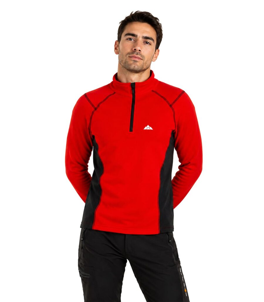 Forro Polar Elástico de Escalada y Alpinismo Power Hot Hombre - Imagen 5