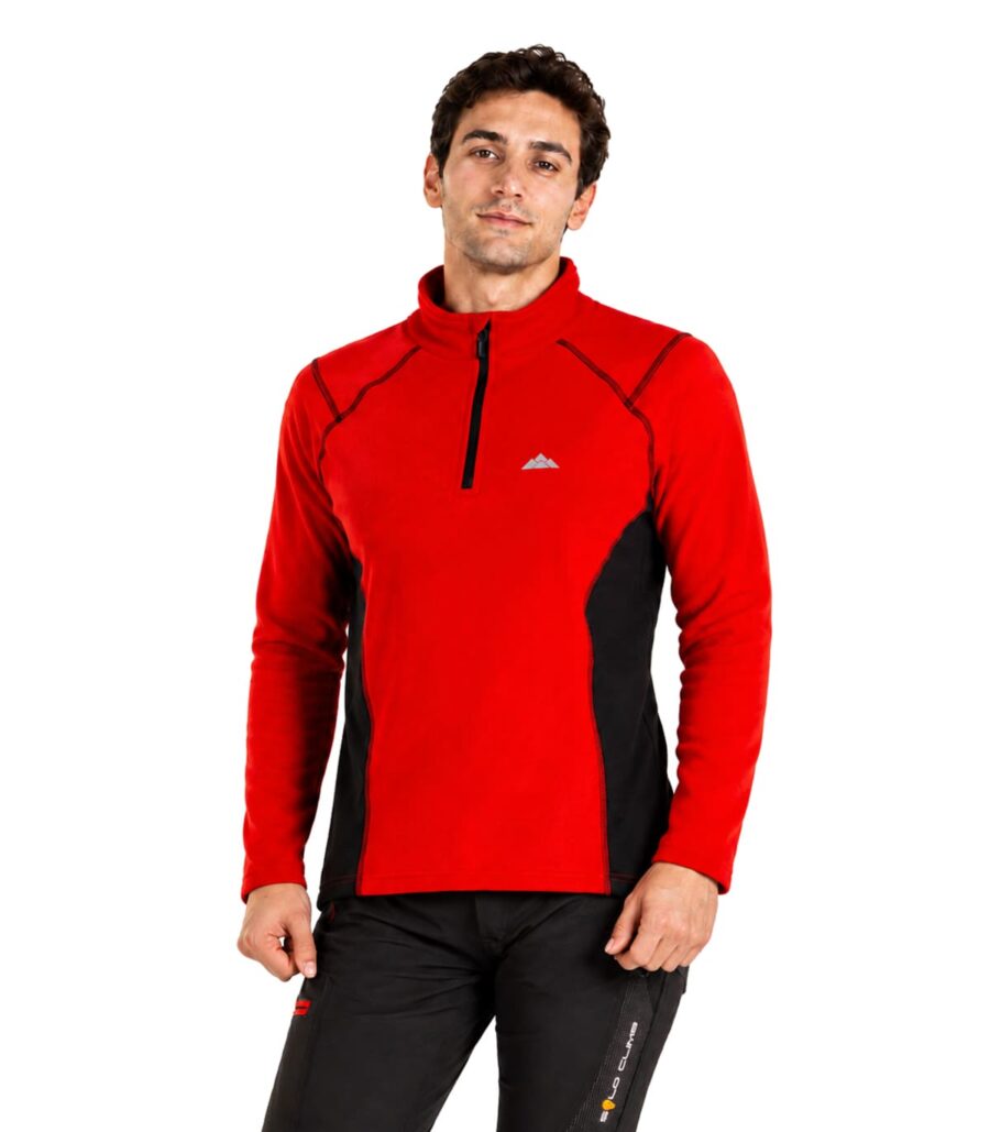 Forro Polar Elástico de Escalada y Alpinismo Power Hot Hombre - Imagen 4