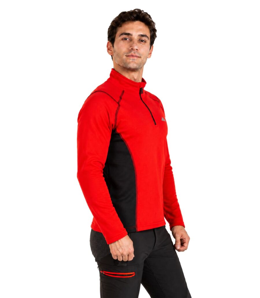 Forro Polar Elástico de Escalada y Alpinismo Power Hot Hombre - Imagen 3