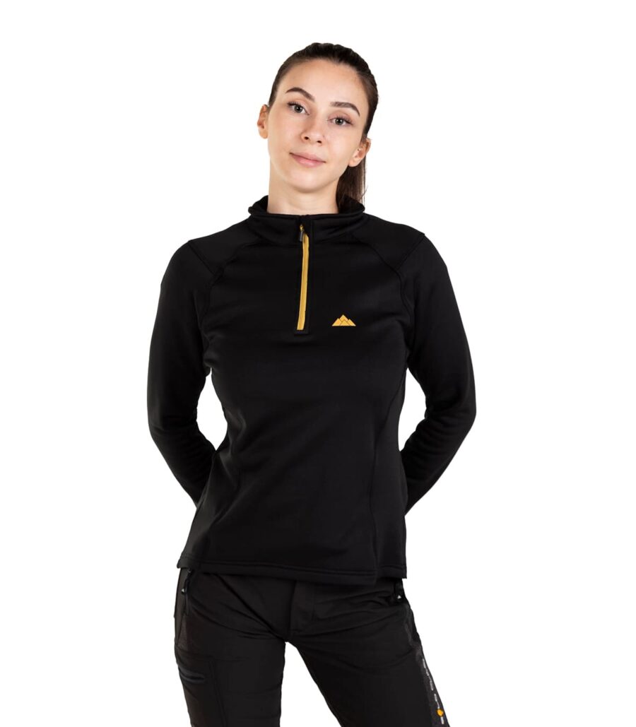 Forro Polar Elástico de Escalada y Alpinismo Power Hot Mujer - Imagen 12