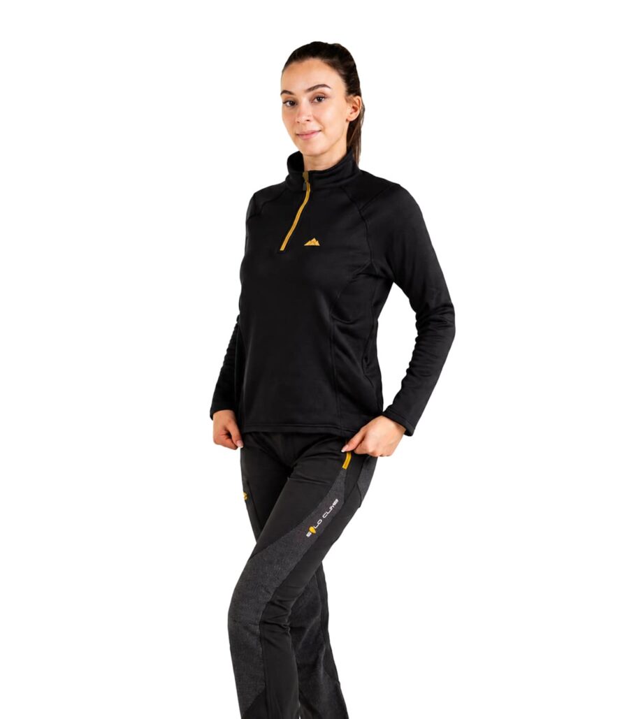 Forro Polar Elástico de Escalada y Alpinismo Power Hot Mujer - Imagen 11