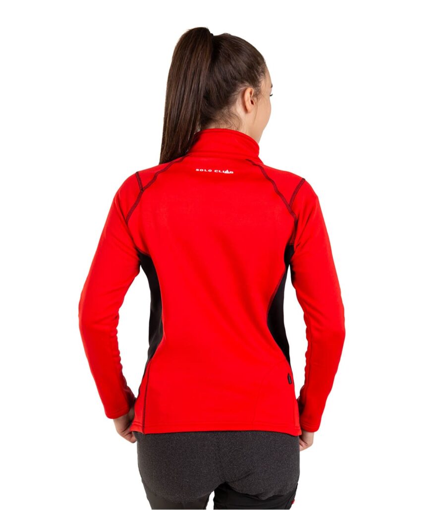 Forro Polar Elástico de Escalada y Alpinismo Power Hot Mujer - Imagen 2