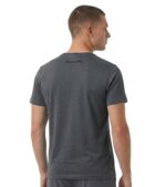 CAMISETA DE ALGODÓN GRIS MONCAYO HOMBRE ESPALDA