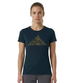 CAMISETA DE ALGODÓN MARINO MONCAYO MUJER FRONTAL